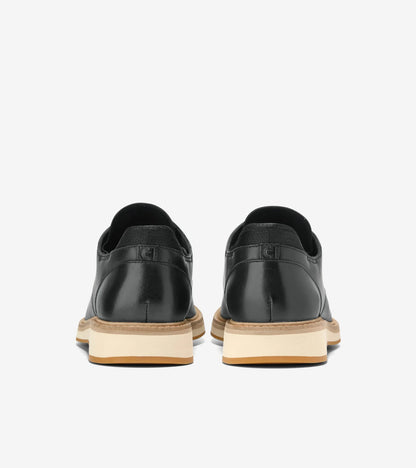 Chaussures Oxford Mansfield Grand Quick-On à bout uni pour hommes
