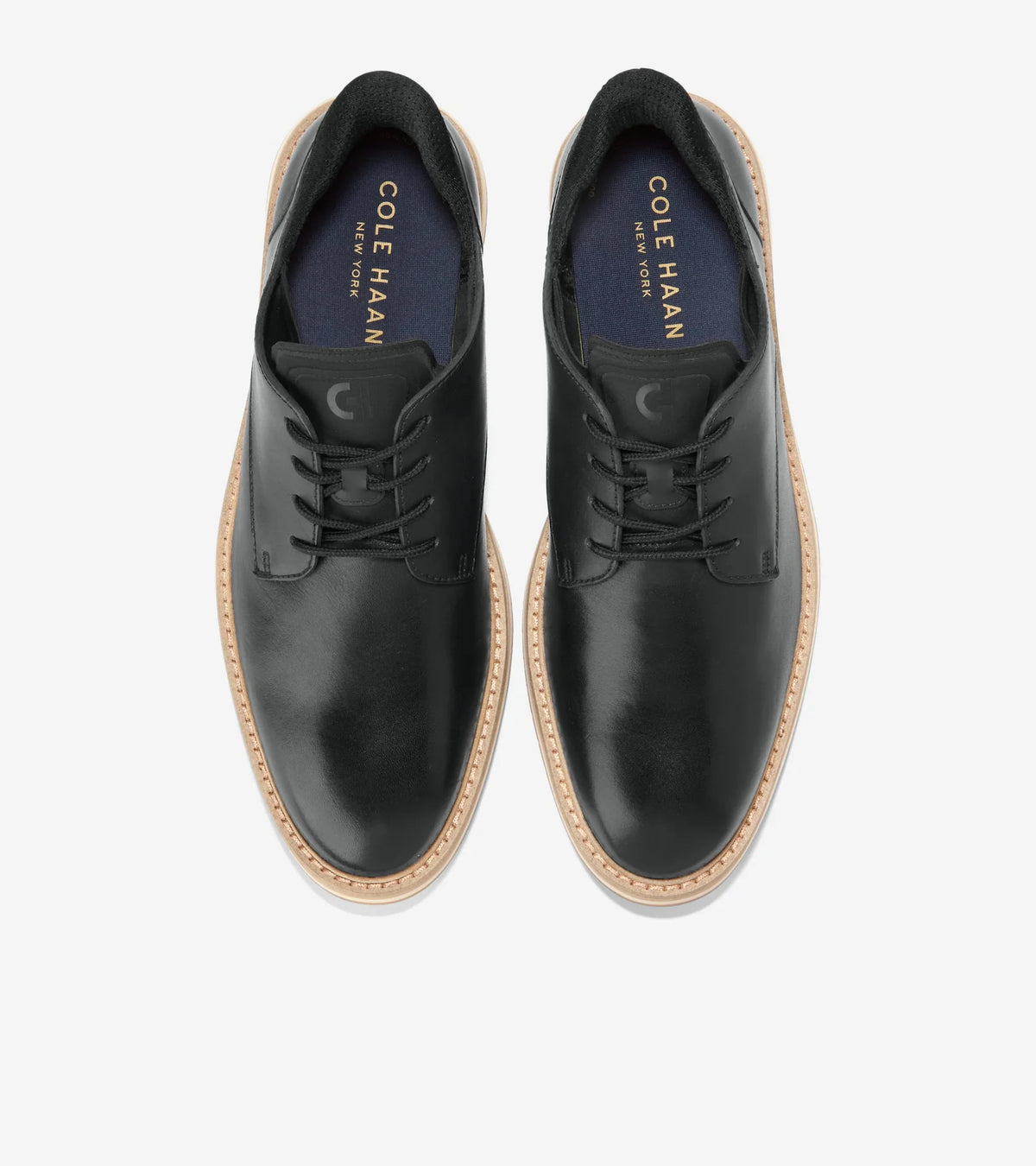 Chaussures Oxford Mansfield Grand Quick-On à bout uni pour hommes